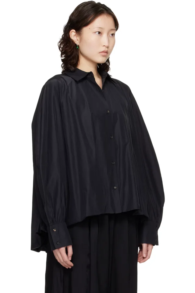 Cordera Black Balloon Shirt, photo 2 of 4 from SSENSE