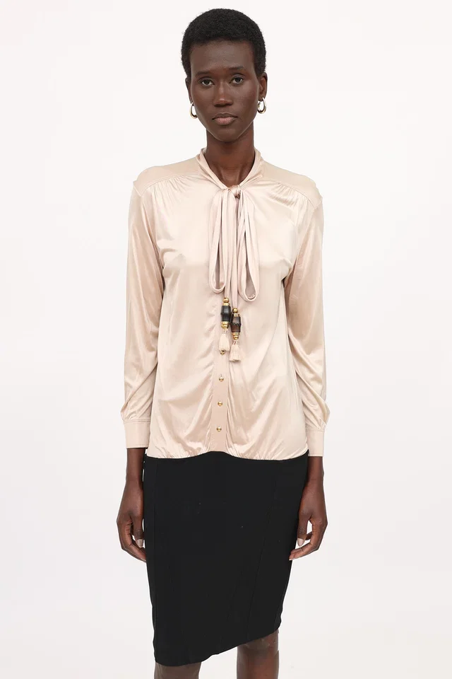 Gucci 2011 Bamboo Tassel Dress from VSP Consignment