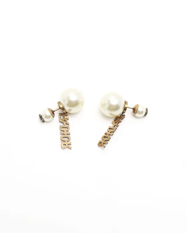 Dior J'Adior Pearl Tribales Earrings from A Retro Tale, photo 2 of 3
