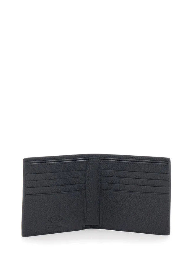 Tod's Bifold Calf Leather Wallet — Black in Black Calfskin from HEWI, photo 2 of 2