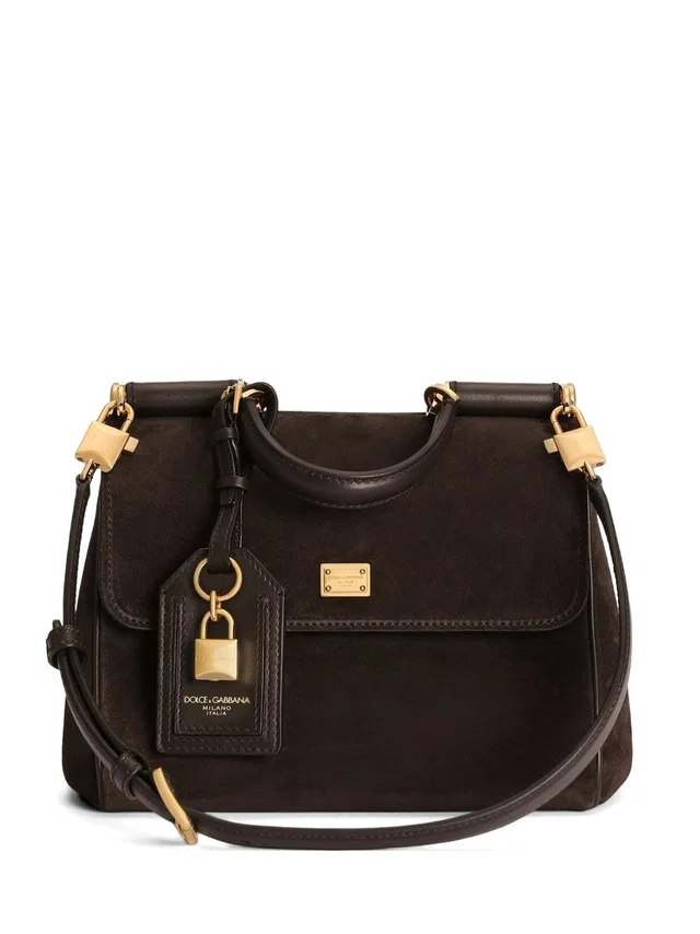 Dolce & Gabbana Shoulder Bag — Brown in Brown Calfskin from HEWI