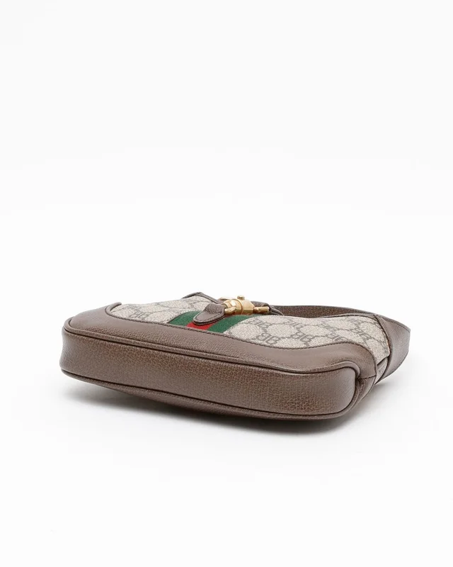 Gucci x Balenciaga The Hacker Project Mini Jackie Shoulder Bag in Coated canvas from A Retro Tale, photo 4 of 8