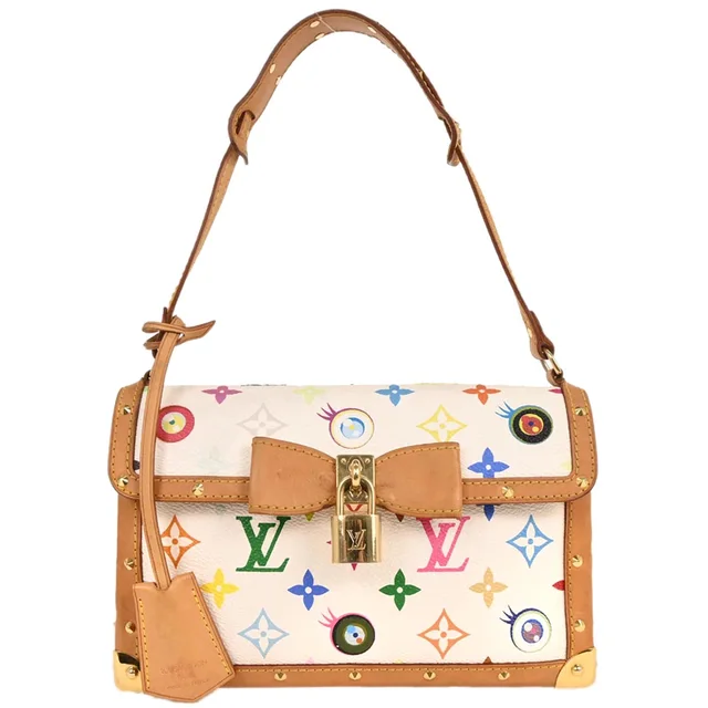 Louis Vuitton 2003 Eye Love Monogram Pochette Eye Miss You M92055 in Canvas from AMORE Vintage Tokyo