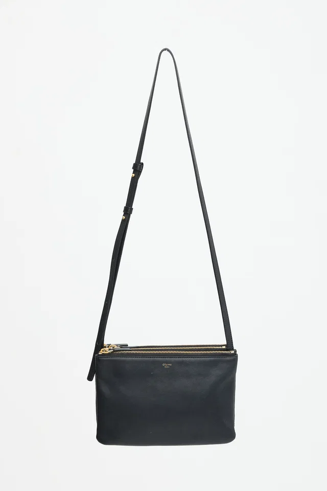 Celine 2016 Leather Small Trio Bag in Leather from VSP Consignment