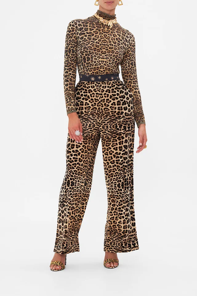 Camilla eBoutique (AU) VELVET STRAIGHT LEG RELAXED TROUSER SOUL OF A STAR GAZER from CAMILLA, photo 1 of 1