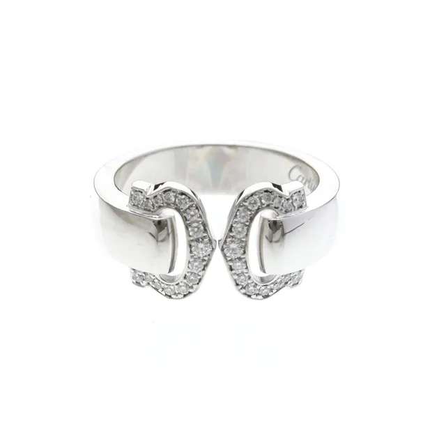 Cartier 2c Boucle Selling White Gold (18k) Fashion Diamond Band Ring Silver in gray|silver from Poshmark