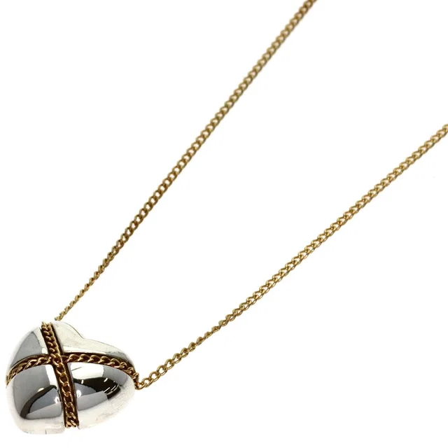 Tiffany & Co. Chain Cross Heart Necklace from The Reluxe