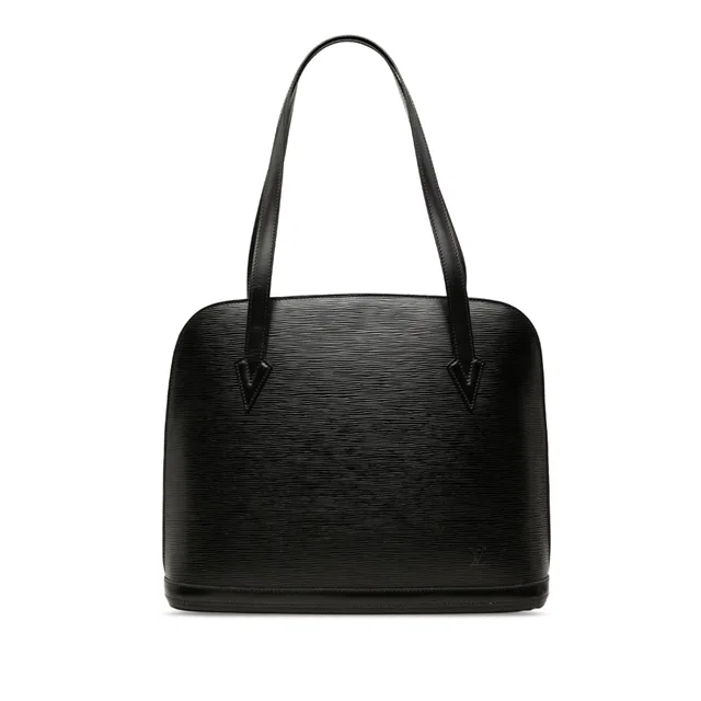 Black Louis Vuitton Epi Lussac Shoulder Bag in Black Leather from Designer Revival
