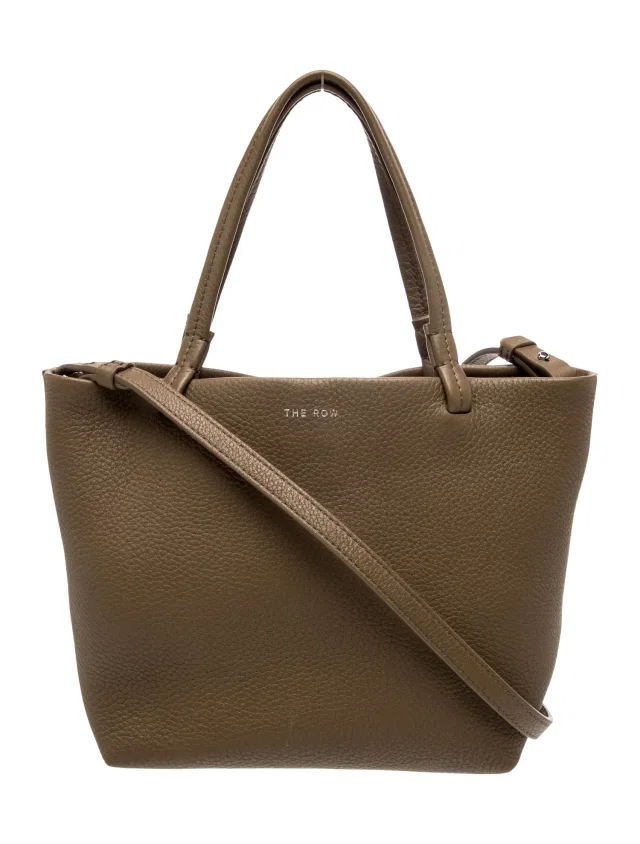 The Row Leather Park Tote Small in Leather from The RealReal