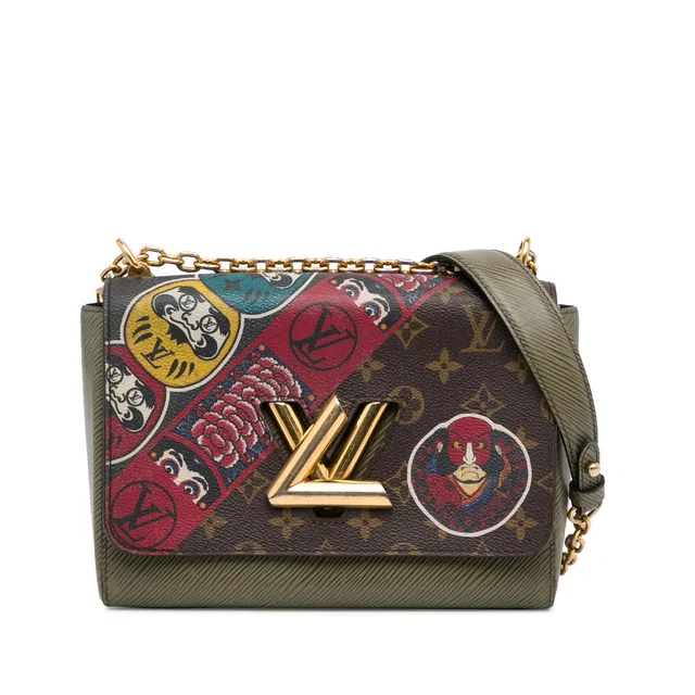 Brown Louis Vuitton Monogram Boite Chapeaux Souple MM Crossbody Bag in Brown Coated canvas from Designer Revival