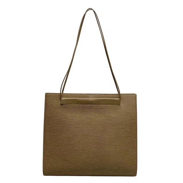 Louis Vuitton Shoulder Bag Epi Saint Tropez Lilac Leather in Purple Leather from The Reluxe