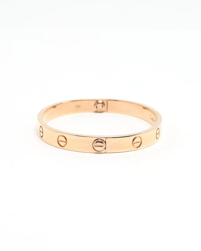 Cartier Love Bracelet, 18kt Rose Gold in Pink from A Retro Tale, photo 2 of 2