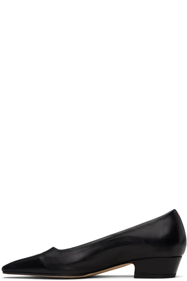 Aeyde Black Rory Heels, photo 3 of 5 from SSENSE