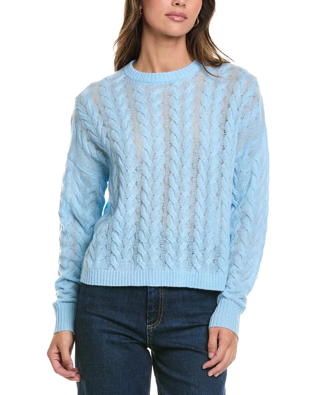 Alashan Cashmere Marni Cable 100% Cashmere Sweater, image 1 of 1 from Gilt