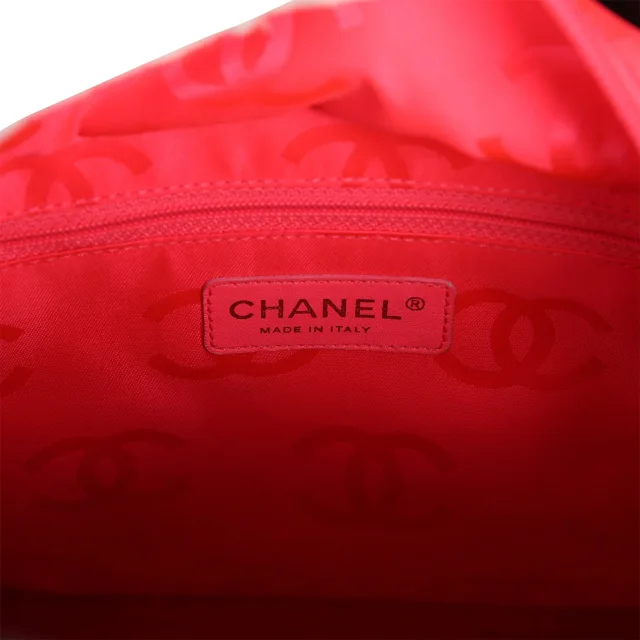 Chanel Vintage Large Cambon Ligne Tote Black Calfskin Silver Hardware in Black Calfskin from Madison Avenue Couture, photo 1 of 1