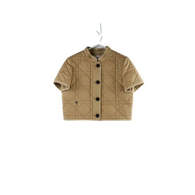 Dior Utility Crop Macrocannage Jacket size 38 (french size) from The Purse Affair