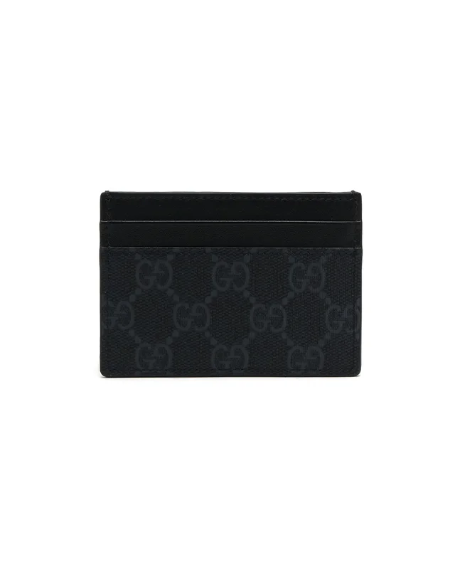 Gucci GG Supreme Card Holder in Canvas from A Retro Tale, photo 2 of 5