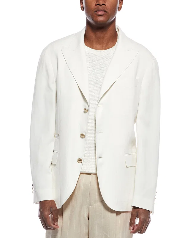 Brunello Cucinelli Linen Blazer, image 1 of 1 from Gilt