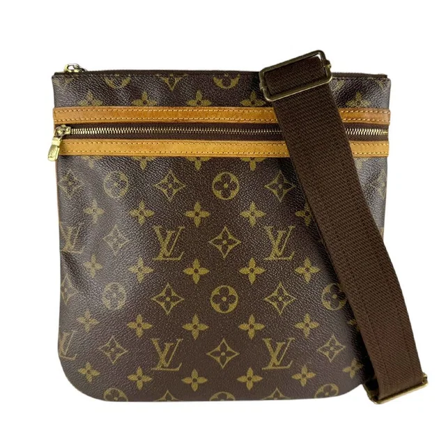 Louis Vuitton Shoulder Bag Pochette Bosford in Leather from The Reluxe