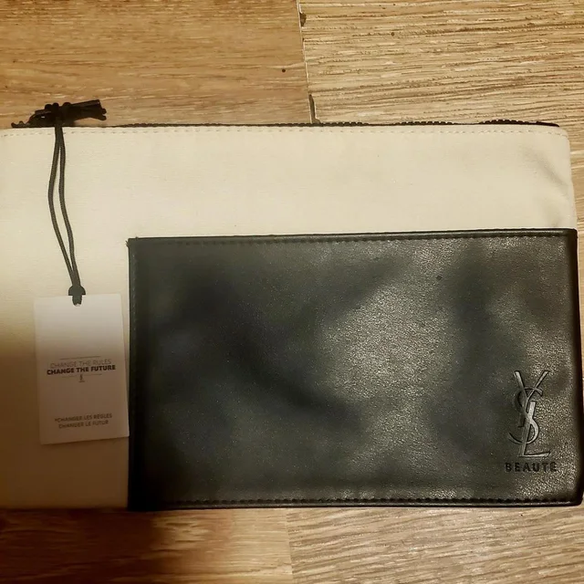 Saint Laurent Women's Bag - Black/Cream in black from Depop, photo 1 of 1