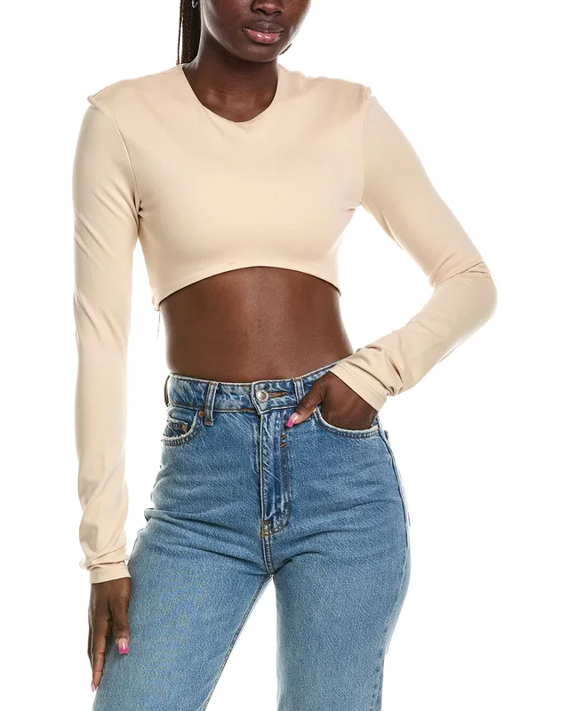 PARIS GEORGIA Elemental Darla Crop Top, image 1 of 1 from Gilt