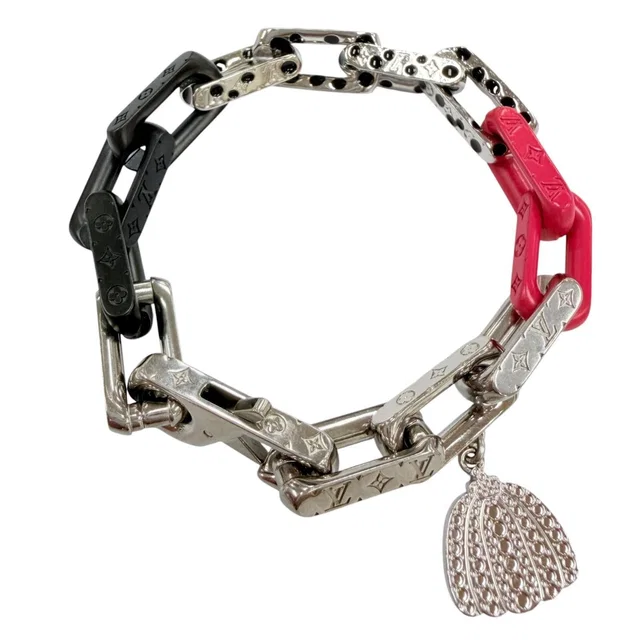 Louis Vuitton x K x Yayoi Kusama Bracelet Monogram Chain Infinity Dot from The Reluxe
