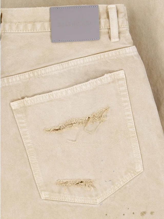 Balenciaga Destroyed Baggy Jeans, photo 5 of 5 from SENSER