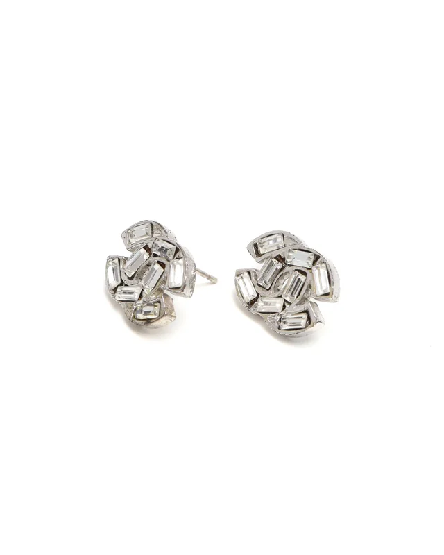 Chanel Coco Mark Rhinestone Earrings from A Retro Tale, photo 2 of 3