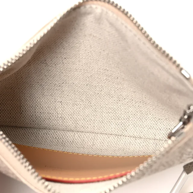 Louis Vuitton Monogram Heritage Key Pouch S Beige in Beige Coated canvas from FASHIONPHILE, photo 5 of 6