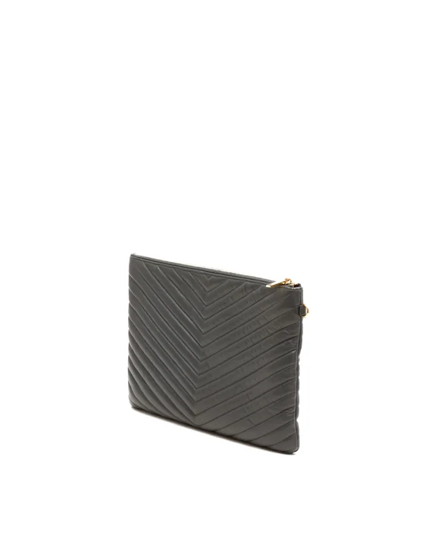 Saint Laurent New Jolie Clutch Bag in Leather from A Retro Tale, photo 3 of 8