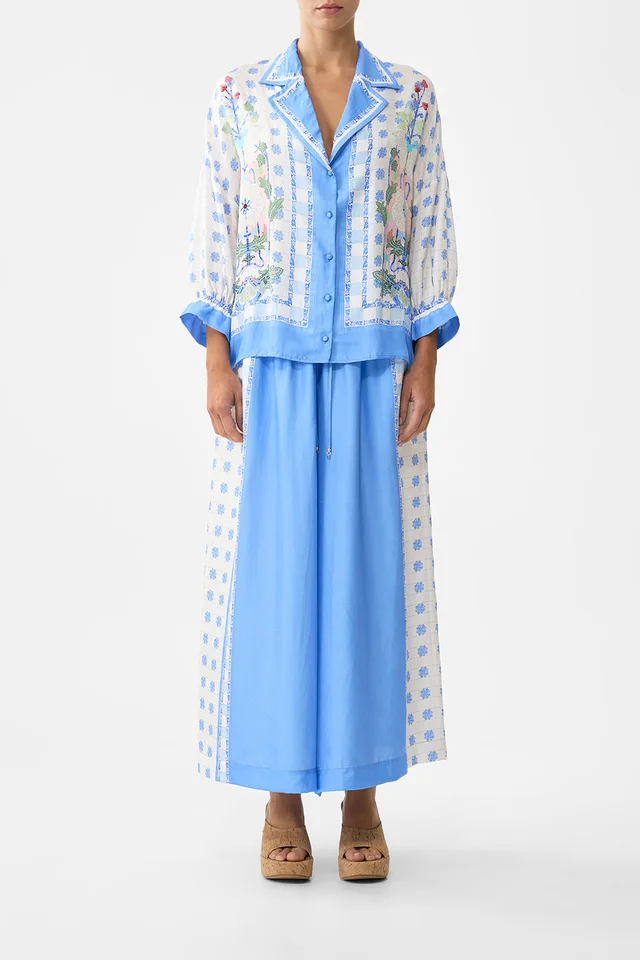Camilla eBoutique WIDE LEG ELASTIC WAIST PANT MIDSUMMER MOSAICS from CAMILLA, photo 1 of 1