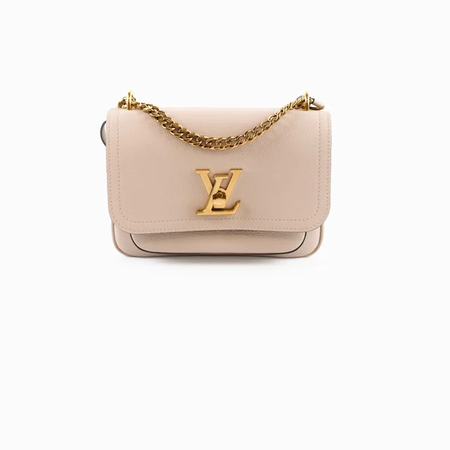 Louis Vuitton LockMe Tender Beige in Beige Calfskin from The Purse Affair