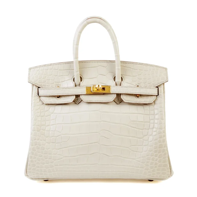 Hermès Birkin 25 Beton (8L) from Ginza Xiaoma