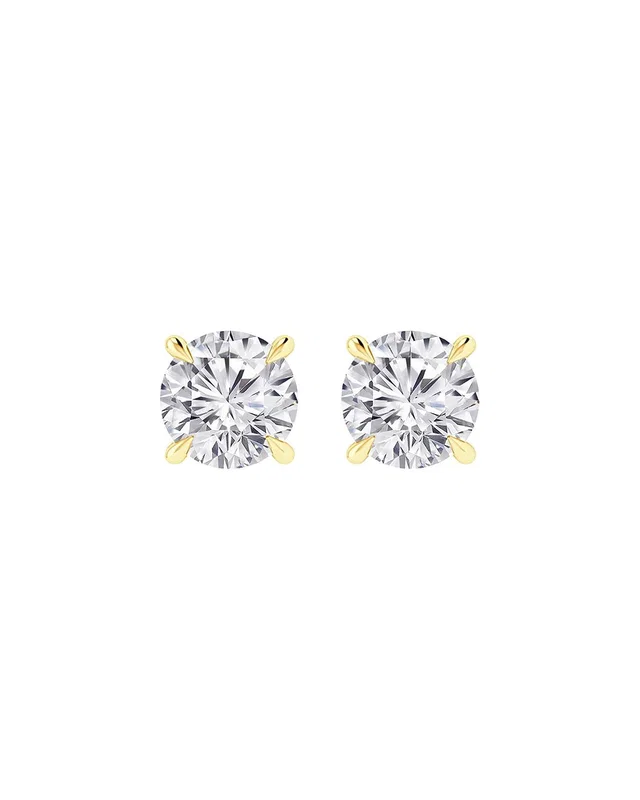 Lab Grown Diamonds 14K 1.50 ct. tw. Lab-Grown Diamond Earrings, image 1 of 1 from Gilt