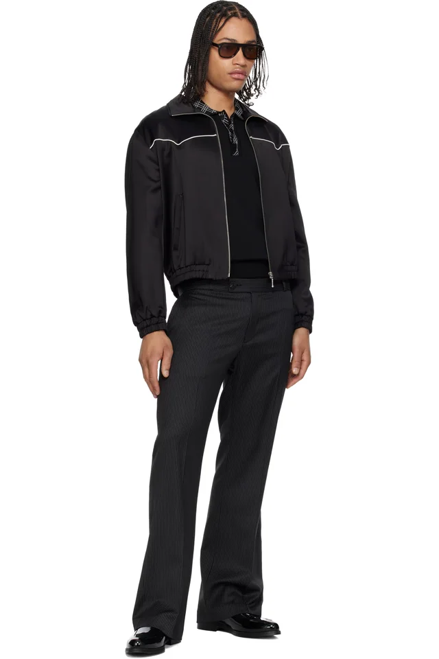 Ernest W. Baker Black Leather Loafers, photo 5 of 5 from SSENSE