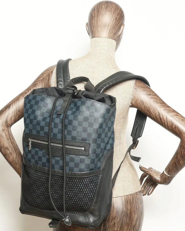 Louis Vuitton Damier Cobalt Match Point Backpack from A Retro Tale, photo 12 of 12