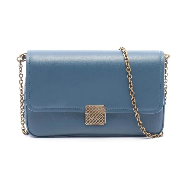 Bottega Veneta Intrecciato Lambskin Shoulder Bag in Lambskin from LuxUness