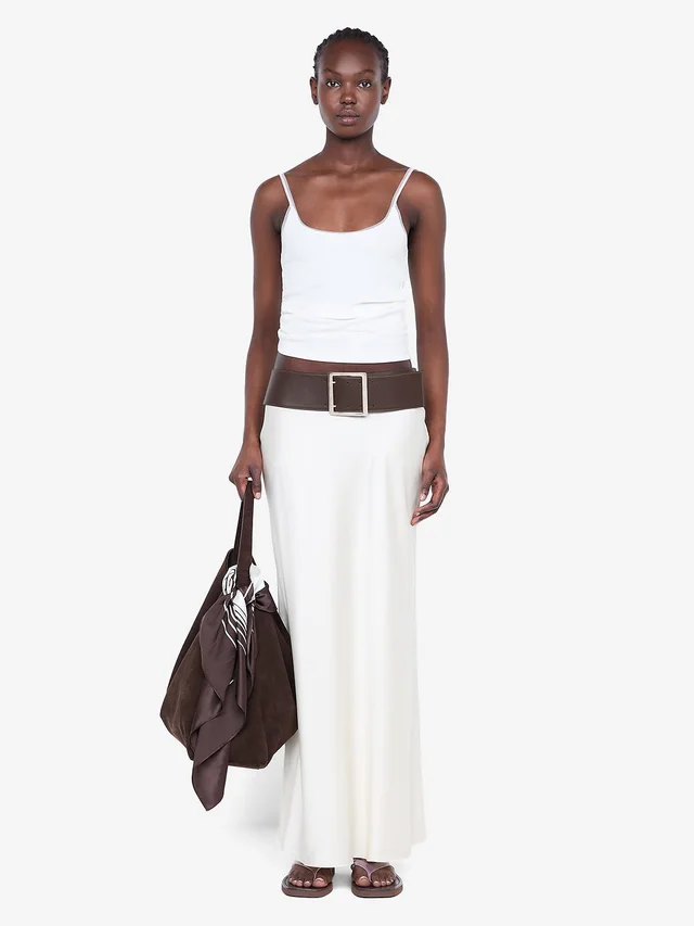 Bec&Bridge SILK BIAS MAXI SKIRT - CREAM from BEC + BRIDGE, photo 1 of 1