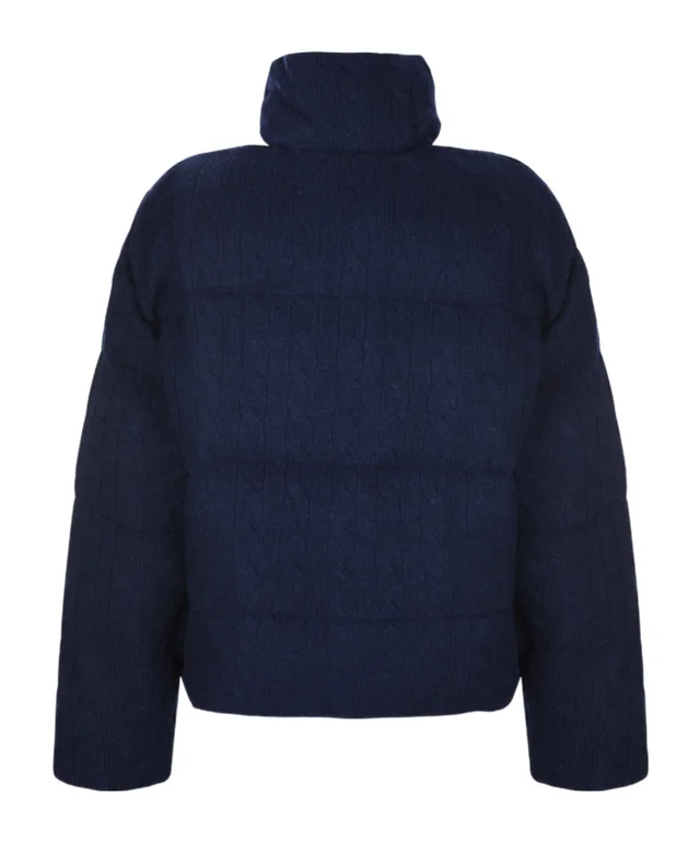 Polo Ralph Lauren cable-knit padded coat, photo 2 of 4 from SENSER
