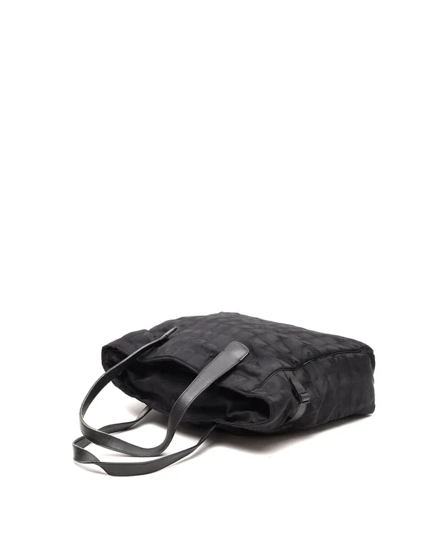 Chanel CC Travel Line Tote Bag in Nylon from A Retro Tale, photo 4 of 10