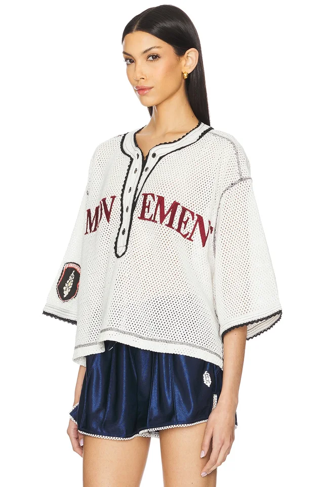 Free People x FP Movement Camp Out Tee in Ivory Combo, photo 3 of 5 from REVOLVE (Canada)