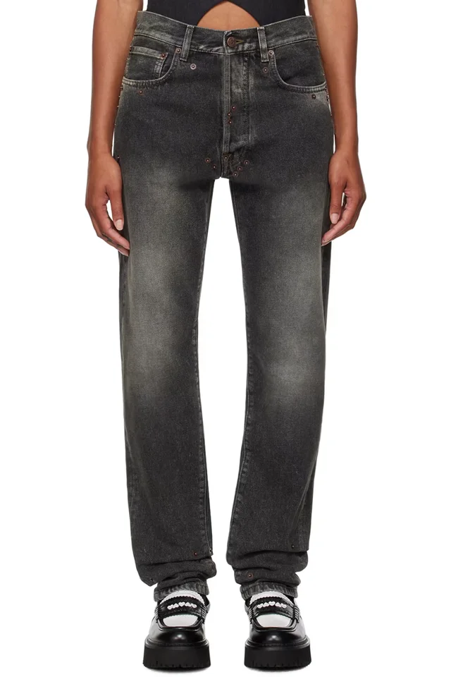 Black Faded Jeans, image 1 of 1 from SSENSE