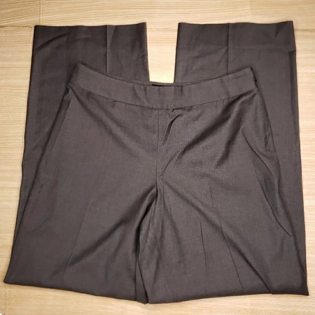 Giorgio Armani Womens Grey Trouser Career Pants 46 (Us 10) in gray from Poshmark