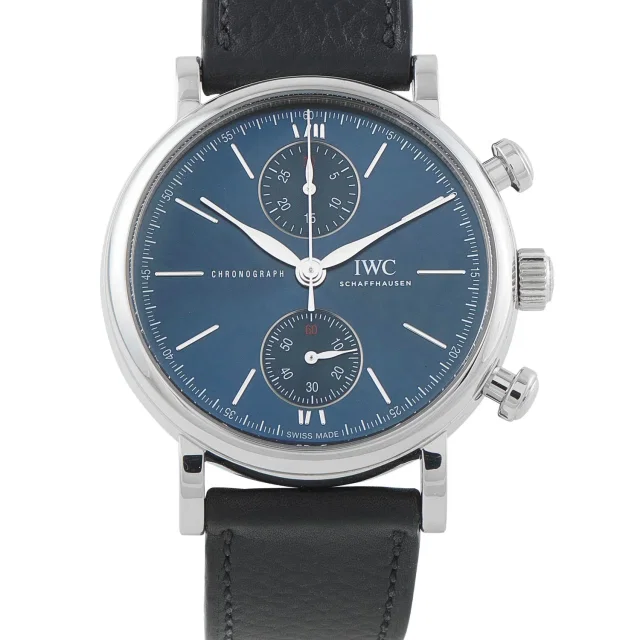 IWC Portofino Laureus Sport For Good Watch in multicolor Leather from The RealReal