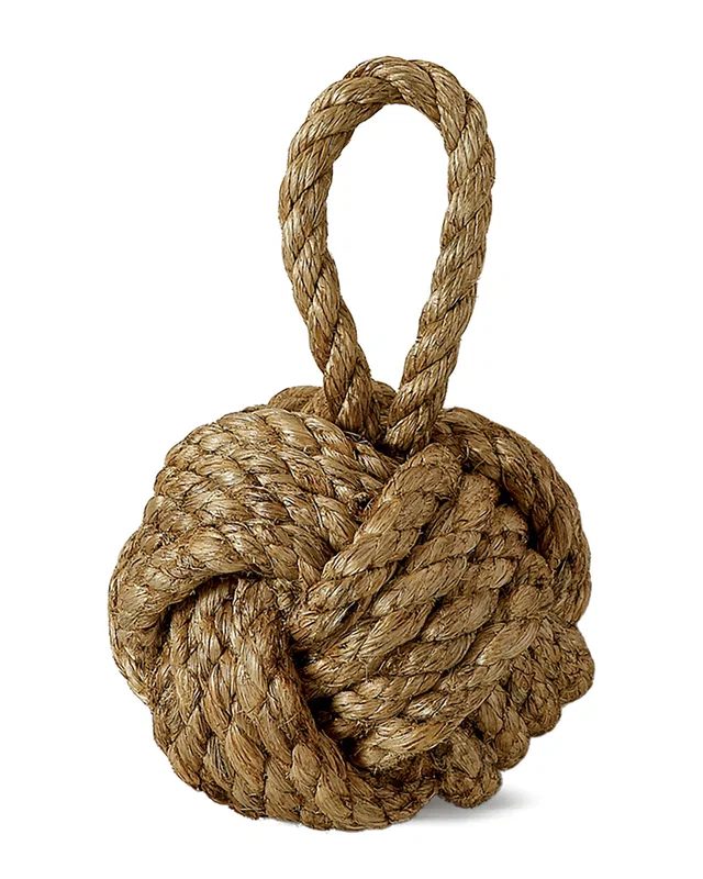 Two's Company Marseille Knot Door Stopper, image 1 of 1 from Rue La La