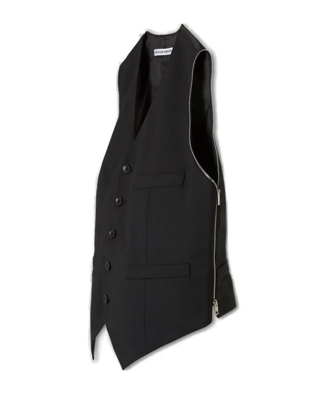 Alexander Wang Zip-Up Tailored Vest, photo 2 of 7 from SENSER