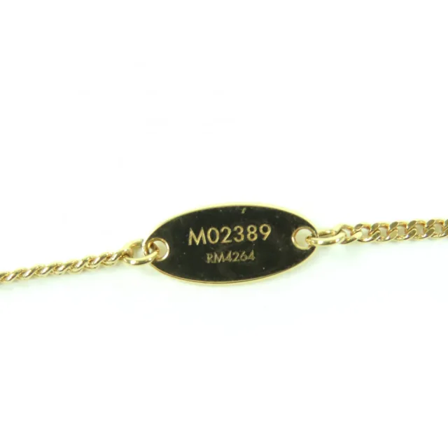 My LV Heart Rhinestone Necklace in Gold Gold-plated metal from LuxUness, photo 8 of 9