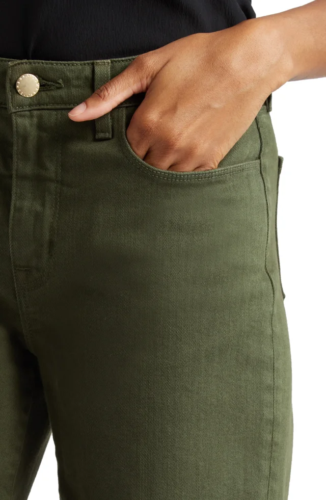 L'AGENCE Wanda High Waist Crop Wide Leg Jeans, photo 5 of 12 from Nordstrom Rack