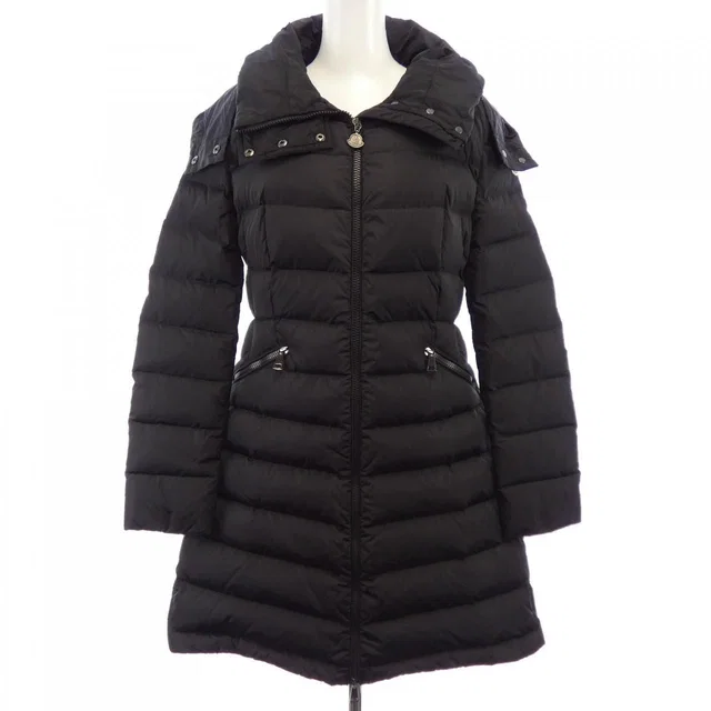 Moncler Flammette Down Coat from The Reluxe