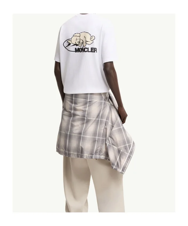Moncler x Fragment Dog Print Cotton T-Shirt, photo 5 of 7 from SENSER